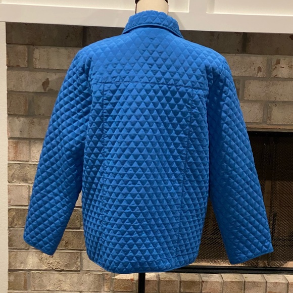 Quilted Diamond Pattern Coat - Picture 3 of 9